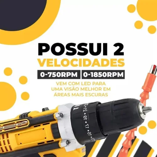 Furadeira 21V BMB - Vista 4
